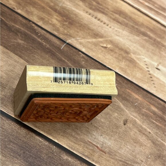 INKADINKADO 94267-M RUDOLPH THE RED NOSED REINDEER WOOD MOUNTED RUBBER STAMP - Picture 2 of 4